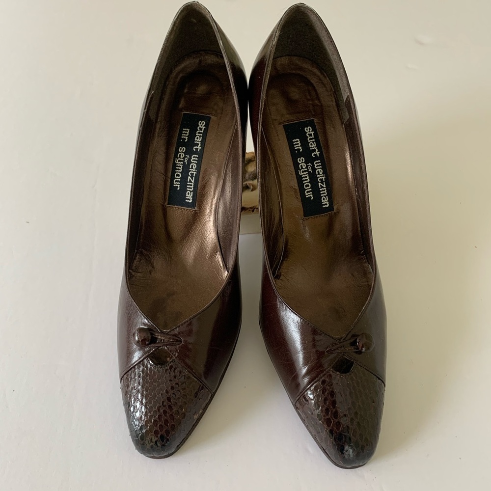 Stuart Weitzman for Mr. Seymour. Heels. EUC